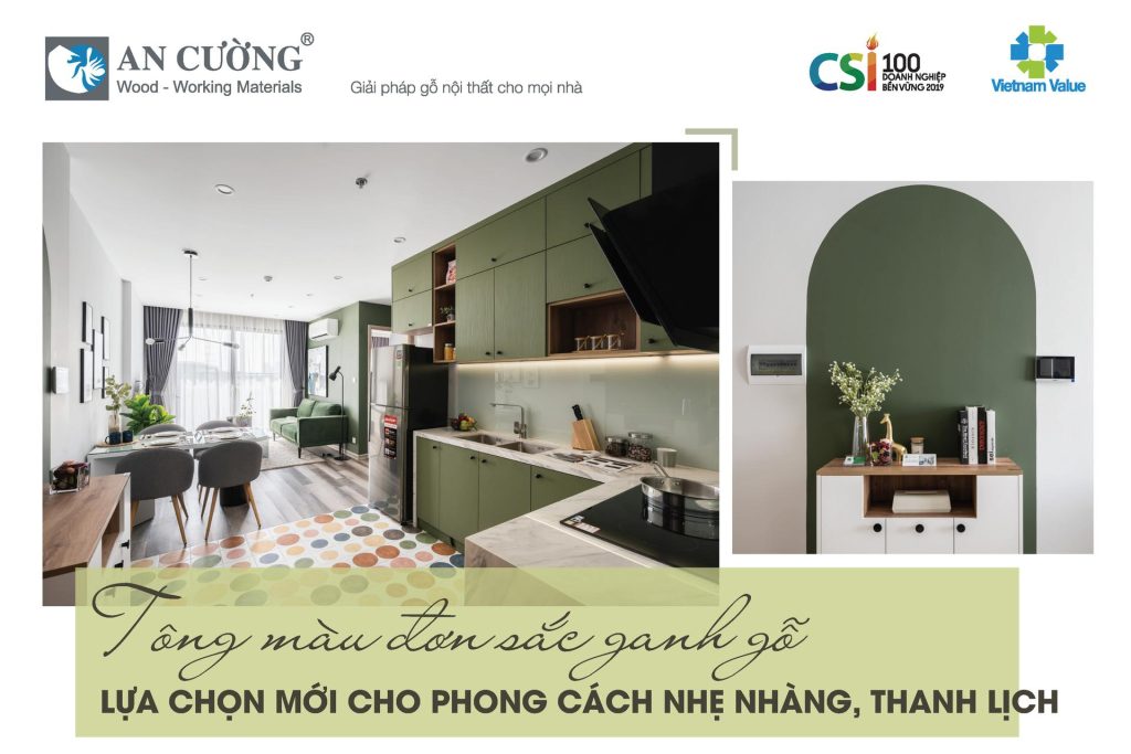 TÔNG MÀU ĐƠN SẮC GANH GỖ – LỰA CHỌN MỚI CHO PHONG CÁCH NHẸ NHÀNG, THANH LỊCH