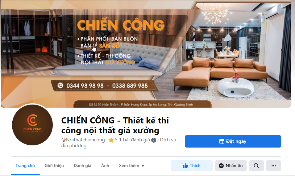 CHIẾN CÔNG - TƯ VẤN THIẾT KẾ NỘI THẤT TRỌN GÓI